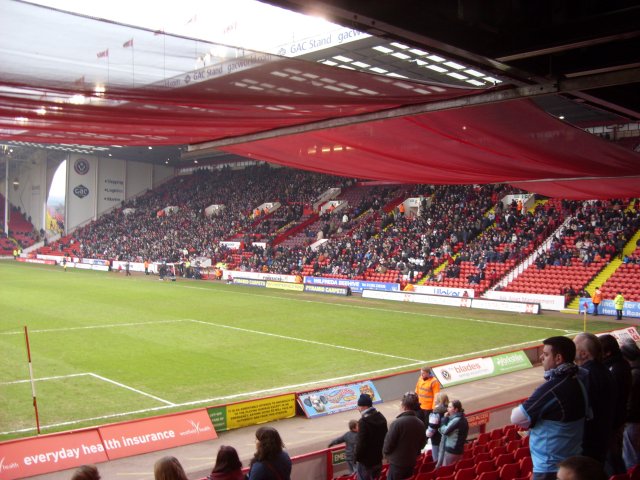The South Stand During the Match